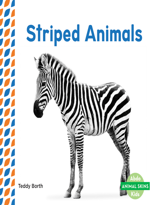 Cover image for Striped Animals